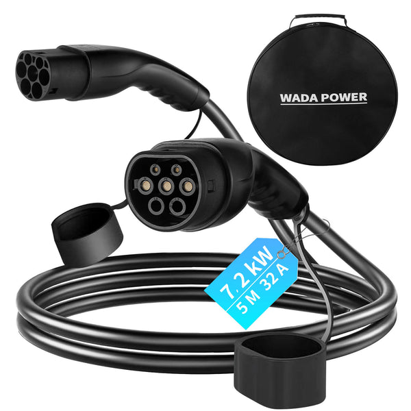 Cavo di ricarica EV compatibile con potenze di 7,2 / 11 / 22 kW